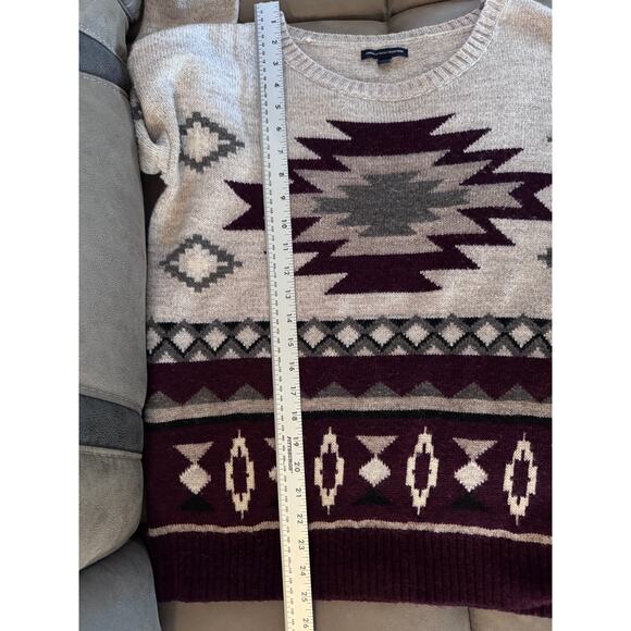 American Eagle Outfitters Aztec Southwest Knit Sweater Women’s Medium - Picture 10 of 10